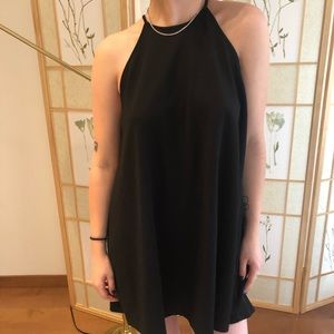 Hi neck ZARA MINI SHIFT DRESS
